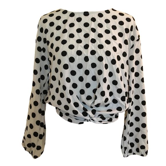 Polka Dot Top – Medium (no brand tag) - Picture 2 of 3